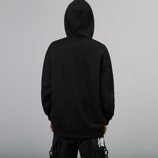 Dark Patchwork Pockets Hoodies Streetwear Brand Techwear Combat Tactical YUGEN THEORY