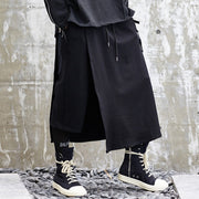 Dark Personality Irregular Oversized Pants Streetwear Brand Techwear Combat Tactical YUGEN THEORY