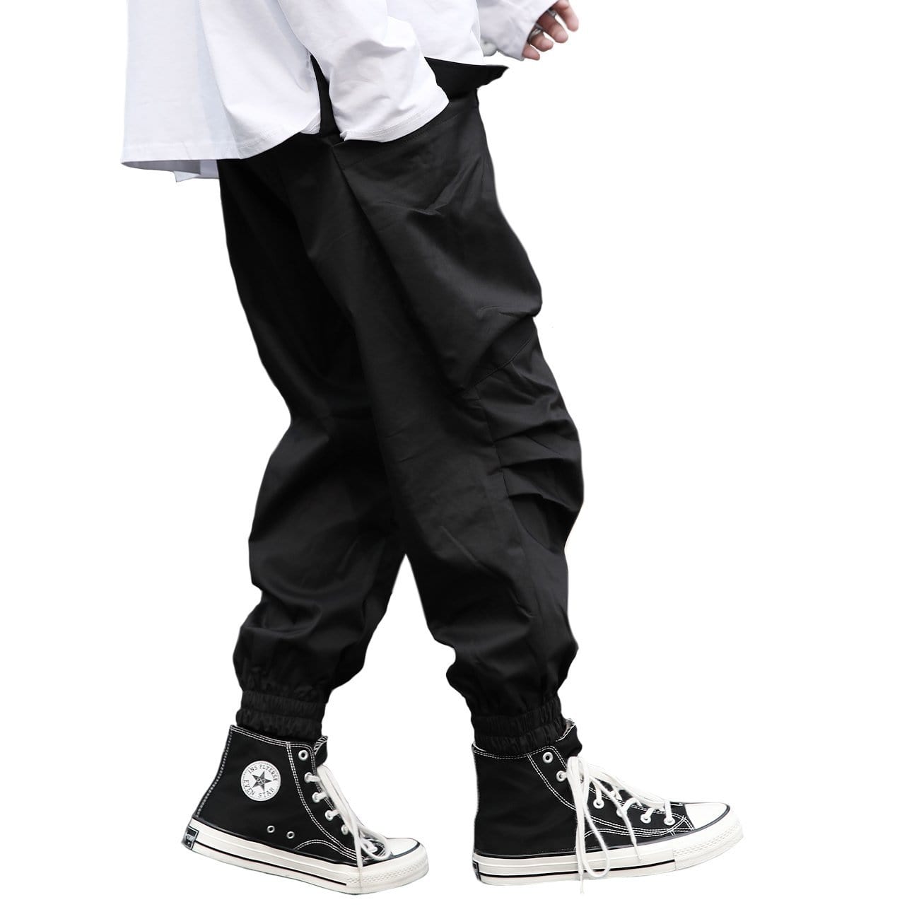 Dark Pockets Folds Pants Streetwear Brand Techwear Combat Tactical YUGEN THEORY
