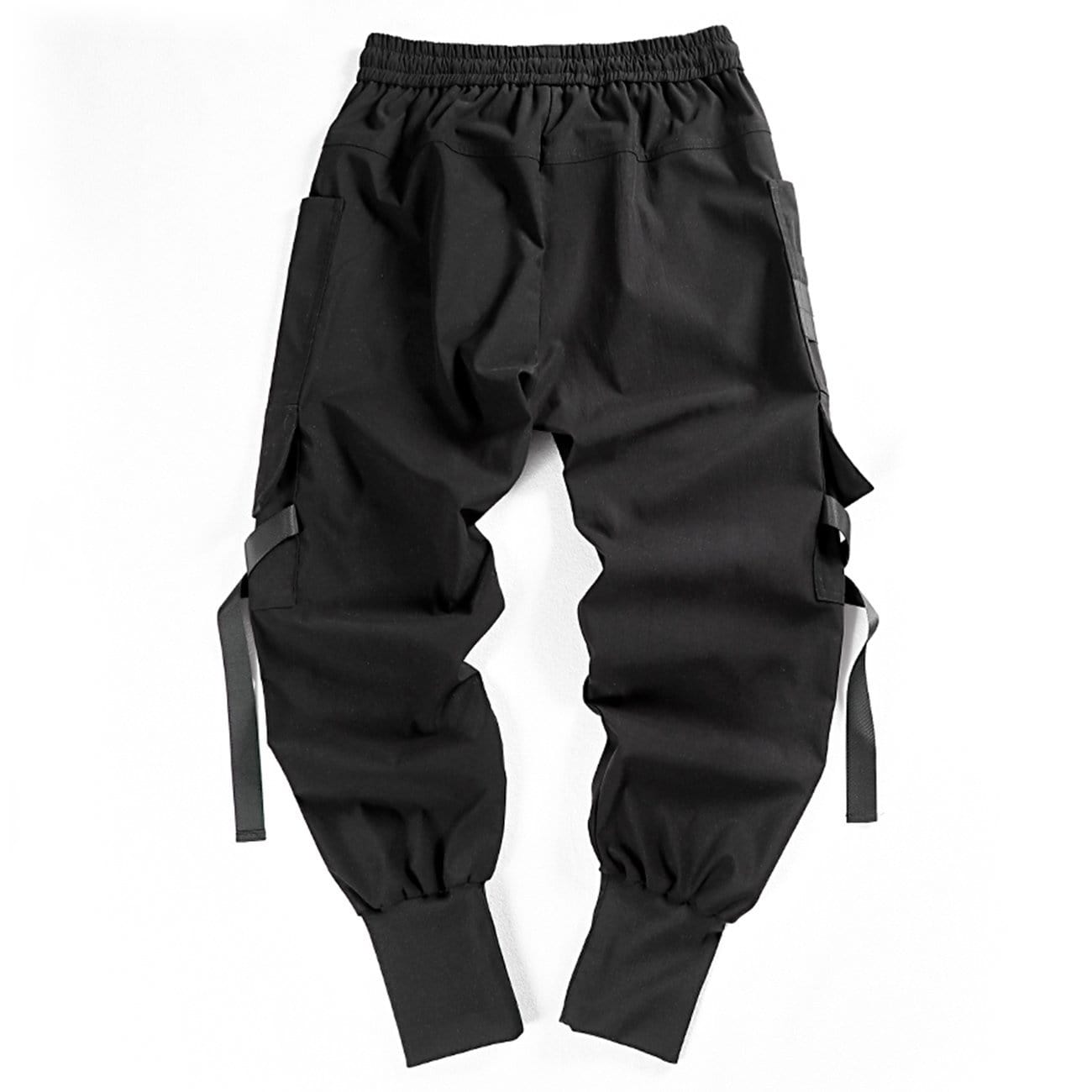 Dark Ribbons Cargo Pants Streetwear Brand Techwear Combat Tactical YUGEN THEORY