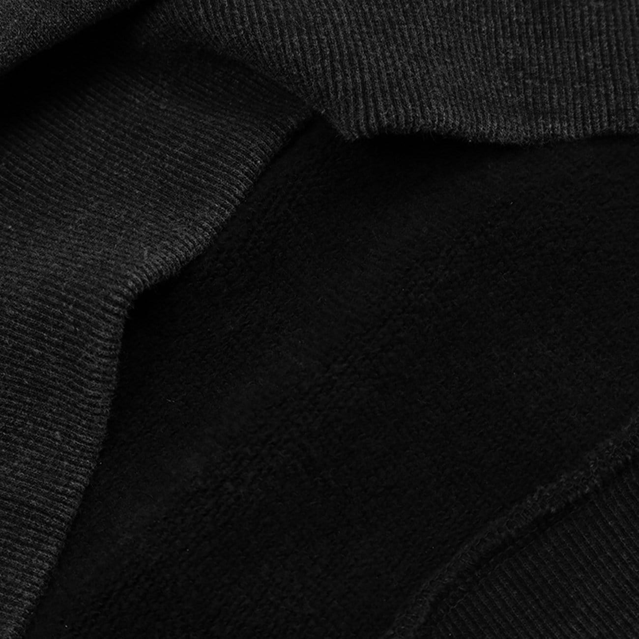 Dark Solid Patchwork Print Wash Sweatshirt Streetwear Brand Techwear Combat Tactical YUGEN THEORY