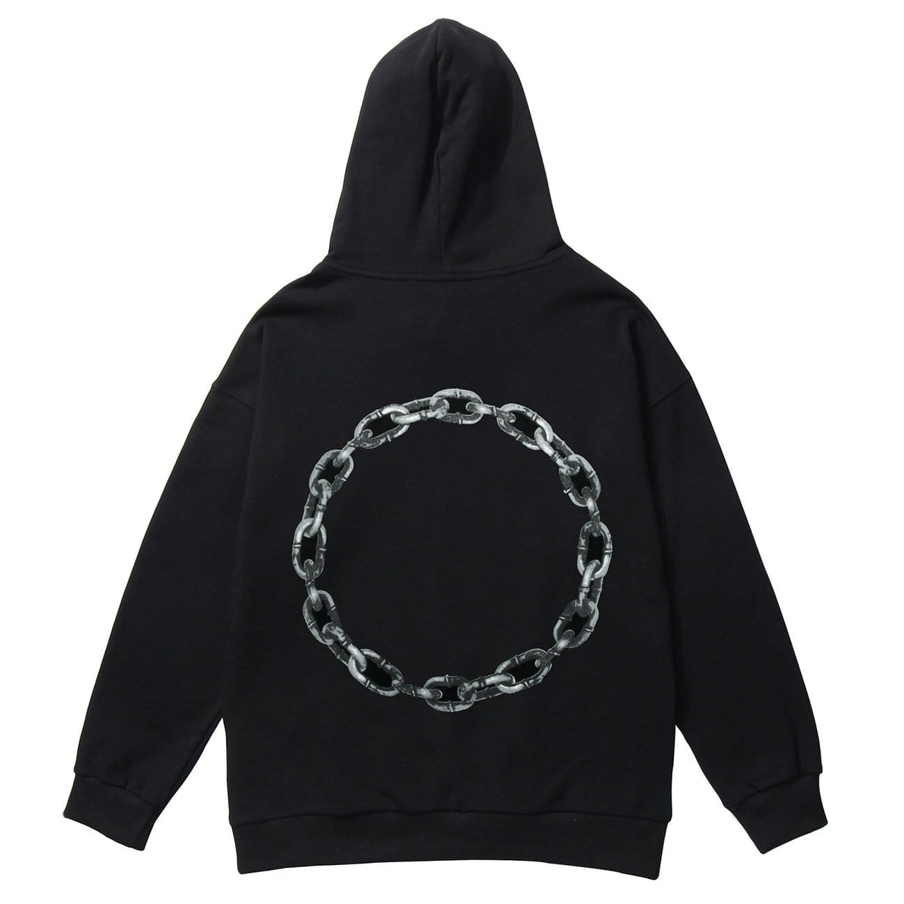 Dark Thorns Necklace Print Hoodies Streetwear Brand Techwear Combat Tactical YUGEN THEORY