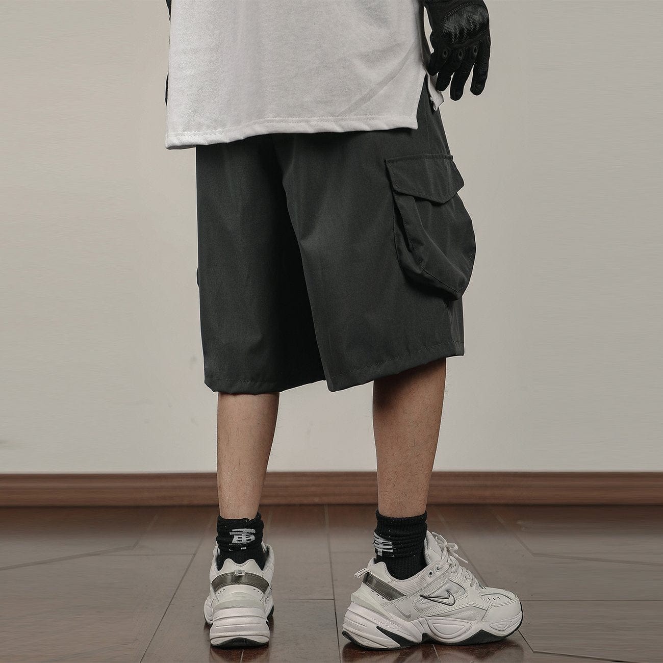Detachable Apron Cargo Shorts Streetwear Brand Techwear Combat Tactical YUGEN THEORY