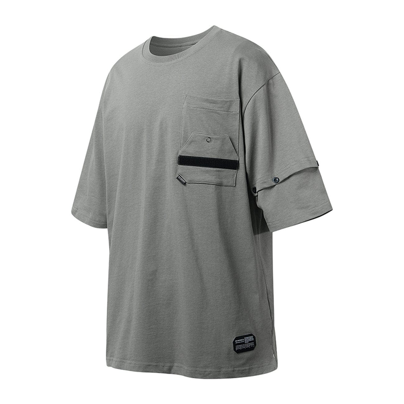 Detachable Sleeves Pocket Tee Streetwear Brand Techwear Combat Tactical YUGEN THEORY