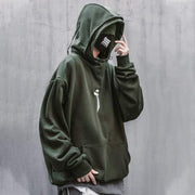 Double Hood Hoodie Streetwear Brand Techwear Combat Tactical YUGEN THEORY