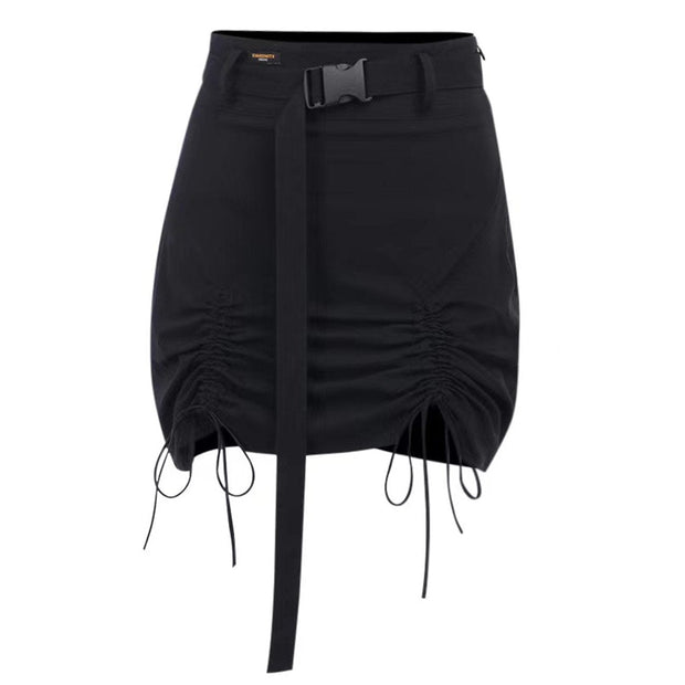 Drawstring Buckle Belt Skirt Streetwear Brand Techwear Combat Tactical YUGEN THEORY