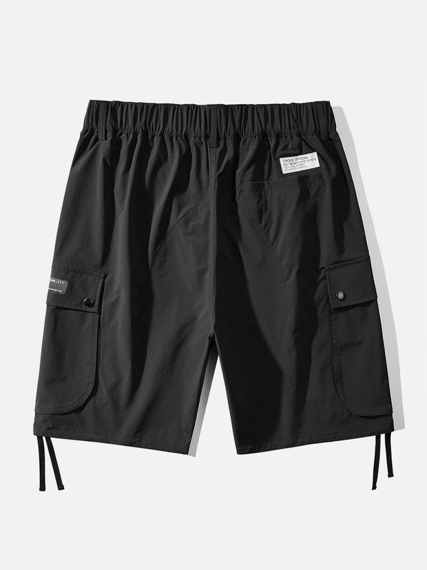 Drawstring Elastic Shorts Streetwear Brand Techwear Combat Tactical YUGEN THEORY