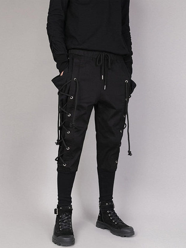Drawstring Webbing Function Pants Streetwear Brand Techwear Combat Tactical YUGEN THEORY