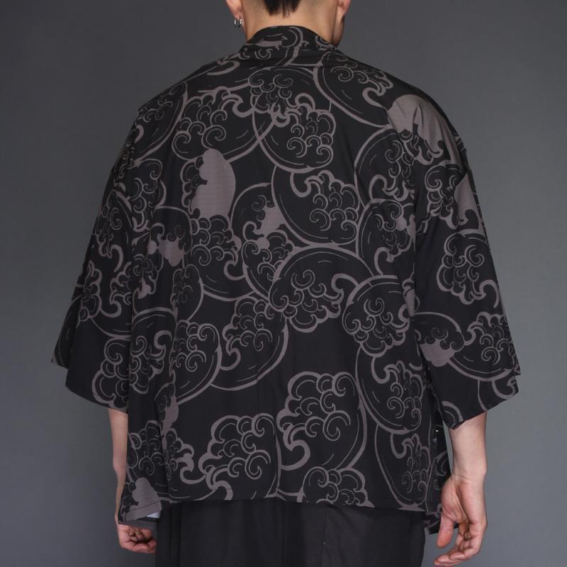 Evening Carp Kimono Cardigan Shirt Streetwear Brand Techwear Combat Tactical YUGEN THEORY