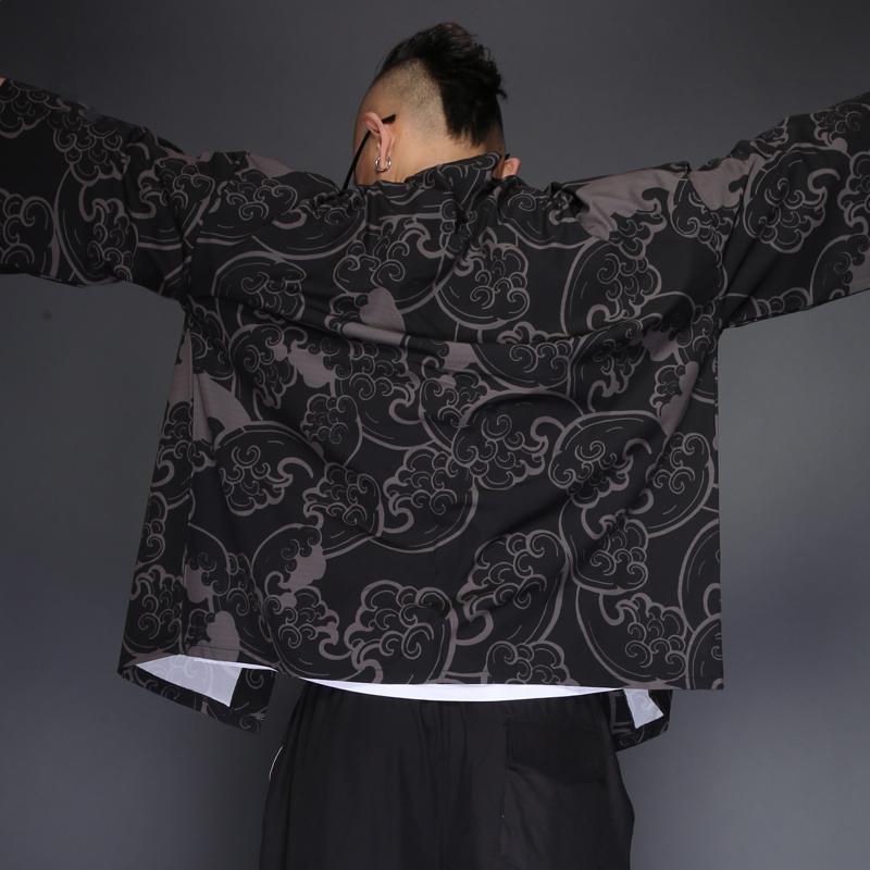 Evening Carp Kimono Cardigan Shirt Streetwear Brand Techwear Combat Tactical YUGEN THEORY
