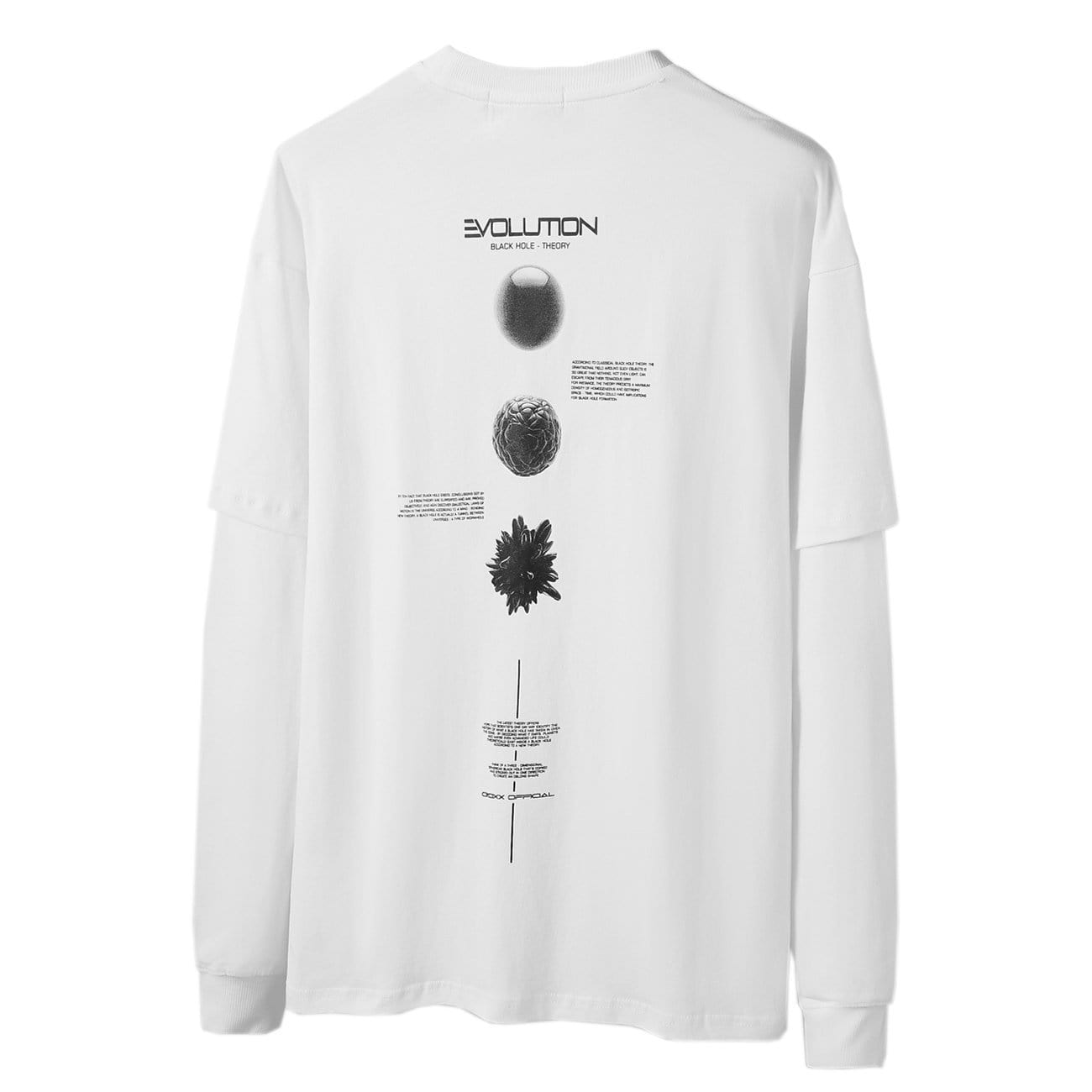 Fake Two Cell Evolution Print Sweatshirt Streetwear Brand Techwear Combat Tactical YUGEN THEORY