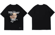 Feel Good Teddy Bear T-Shirt Streetwear Brand Techwear Combat Tactical YUGEN THEORY