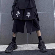"Floating Ribbon" Shorts Streetwear Brand Techwear Combat Tactical YUGEN THEORY