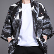 Flock of Cranes Kimono Cardigan Shirt Streetwear Brand Techwear Combat Tactical YUGEN THEORY