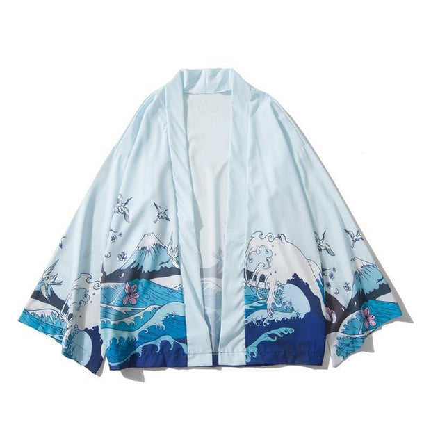Flying crane Japanese Kimono Streetwear Brand Techwear Combat Tactical YUGEN THEORY