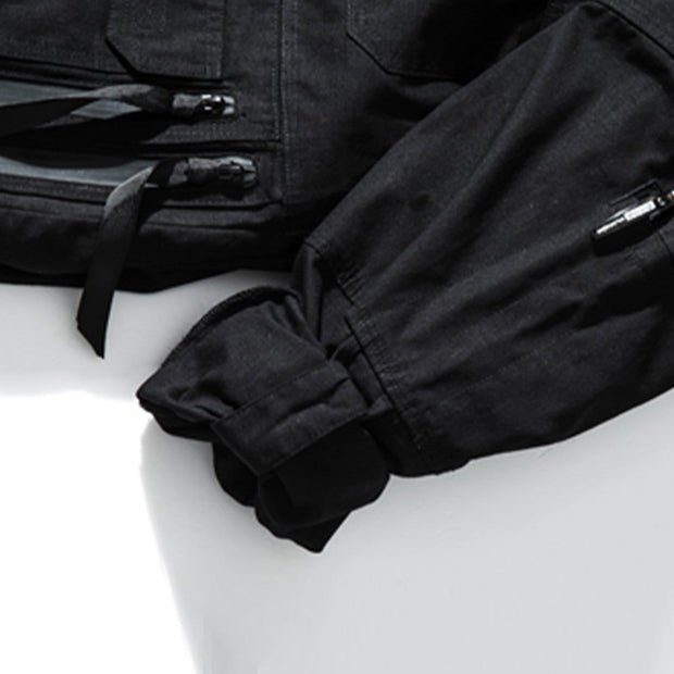 Function Detachable Button Jacket Streetwear Brand Techwear Combat Tactical YUGEN THEORY