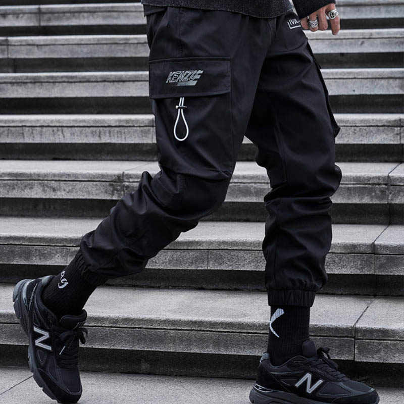 Function Elastic Pockets Cargo Pants Streetwear Brand Techwear Combat Tactical YUGEN THEORY