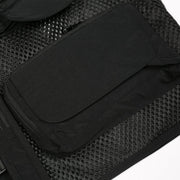 Function Grid Patchwork Multi Pockets Cardigan Jacket Vest Streetwear Brand Techwear Combat Tactical YUGEN THEORY