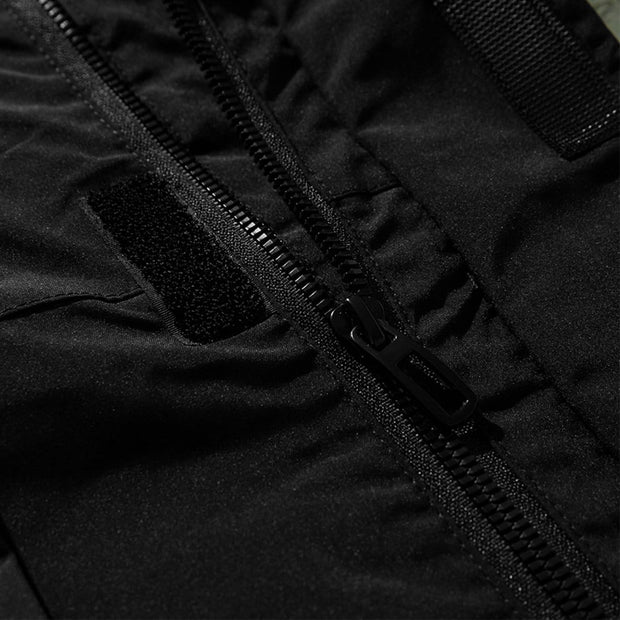 Function Labeling Hooded Winter Down Coat Streetwear Brand Techwear Combat Tactical YUGEN THEORY
