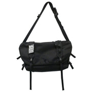 Function Multi Zipper Buckle Labeling Nylon Shoulder Bag Streetwear Brand Techwear Combat Tactical YUGEN THEORY