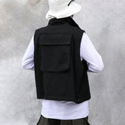 Function Pockets Cardigan Vest Streetwear Brand Techwear Combat Tactical YUGEN THEORY