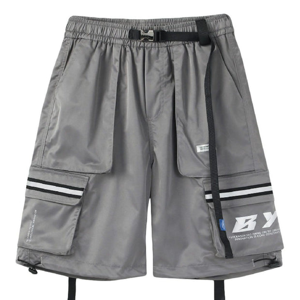 Function Reflective Belt Pockets Shorts Streetwear Brand Techwear Combat Tactical YUGEN THEORY