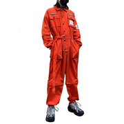 Function Removable Label Cargo Jumpsuit Streetwear Brand Techwear Combat Tactical YUGEN THEORY