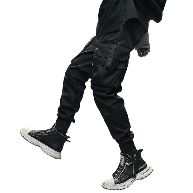 Function Zipper Pockets Cargo Pants Streetwear Brand Techwear Combat Tactical YUGEN THEORY