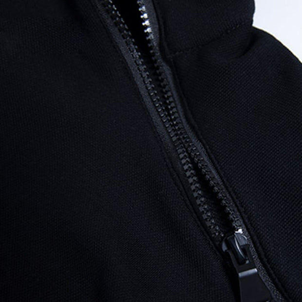 Functional Double Zipper Turtleneck Hoodies Streetwear Brand Techwear Combat Tactical YUGEN THEORY