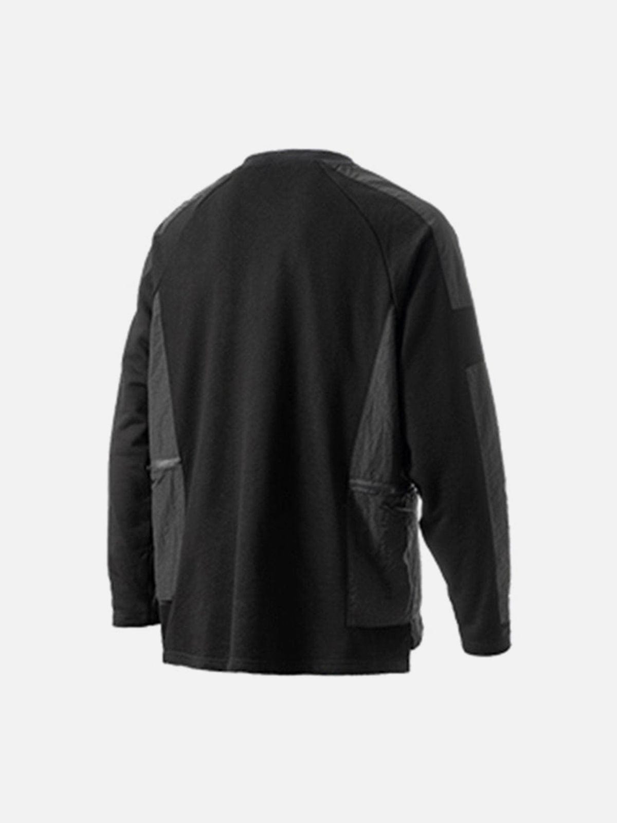 Functional Ninja Patchwork Sweatshirt Streetwear Brand Techwear Combat Tactical YUGEN THEORY
