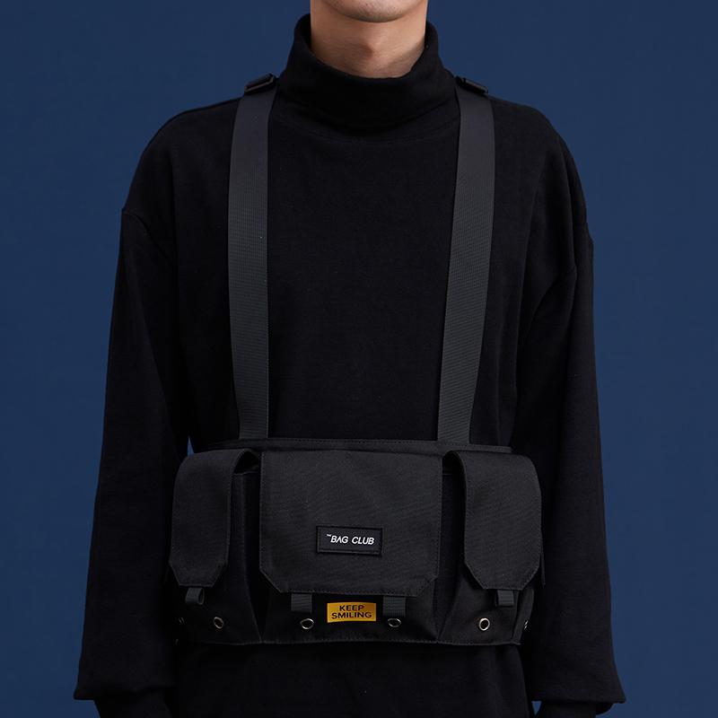 Functional Pocket Vest Bag Streetwear Brand Techwear Combat Tactical YUGEN THEORY