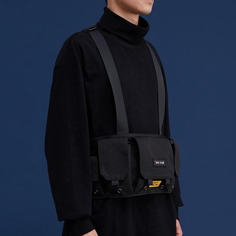 Functional Pocket Vest Bag Streetwear Brand Techwear Combat Tactical YUGEN THEORY