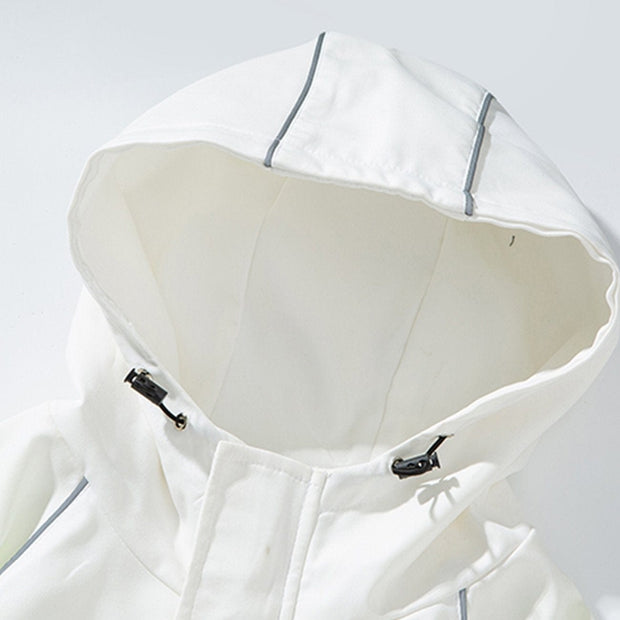 Functional Reflective Strip Jacket Streetwear Brand Techwear Combat Tactical YUGEN THEORY