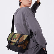 Functional Reversible Camouflage Messenger Bag Streetwear Brand Techwear Combat Tactical YUGEN THEORY