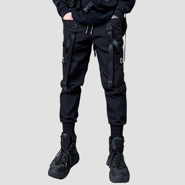 Functional Ribbons Cargo Pants Streetwear Brand Techwear Combat Tactical YUGEN THEORY