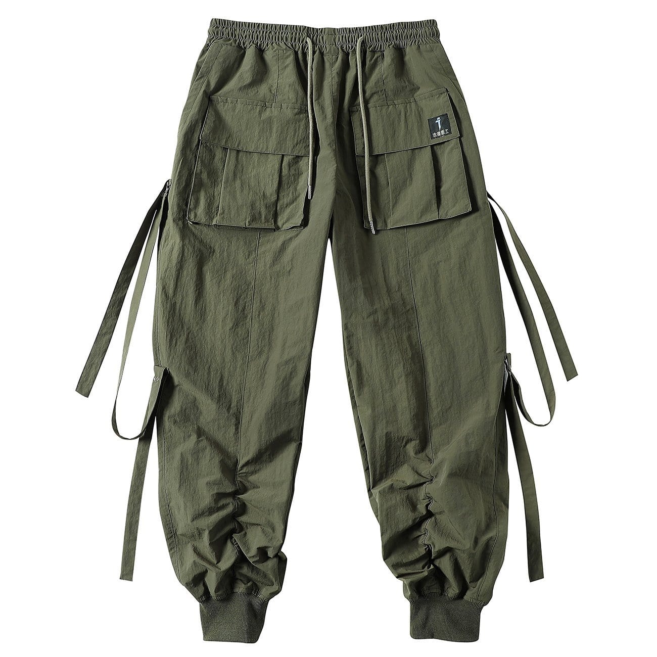 Functional Ribbons Elastic Cargo Pants Streetwear Brand Techwear Combat Tactical YUGEN THEORY