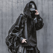 Functional Vintage Fish Mouth Cargo Jacket Streetwear Brand Techwear Combat Tactical YUGEN THEORY