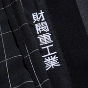 Functional Vintage Plaid Patchwork Robe Cardigan Jacket Streetwear Brand Techwear Combat Tactical YUGEN THEORY
