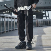 Functional Zipper Pockets Drawstring Pants Streetwear Brand Techwear Combat Tactical YUGEN THEORY