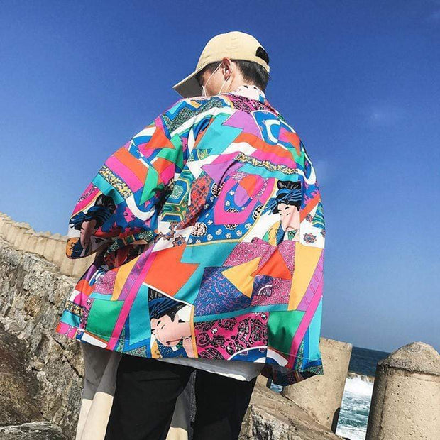 Graffiti Kimono Streetwear Brand Techwear Combat Tactical YUGEN THEORY