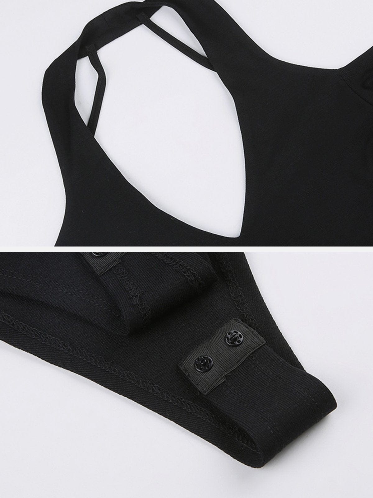 Hollow Backless Bodysuit Streetwear Brand Techwear Combat Tactical YUGEN THEORY