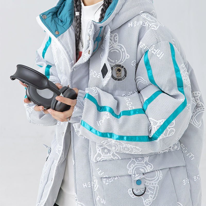 Hooded Winter Coat Astronaut Streetwear Brand Techwear Combat Tactical YUGEN THEORY