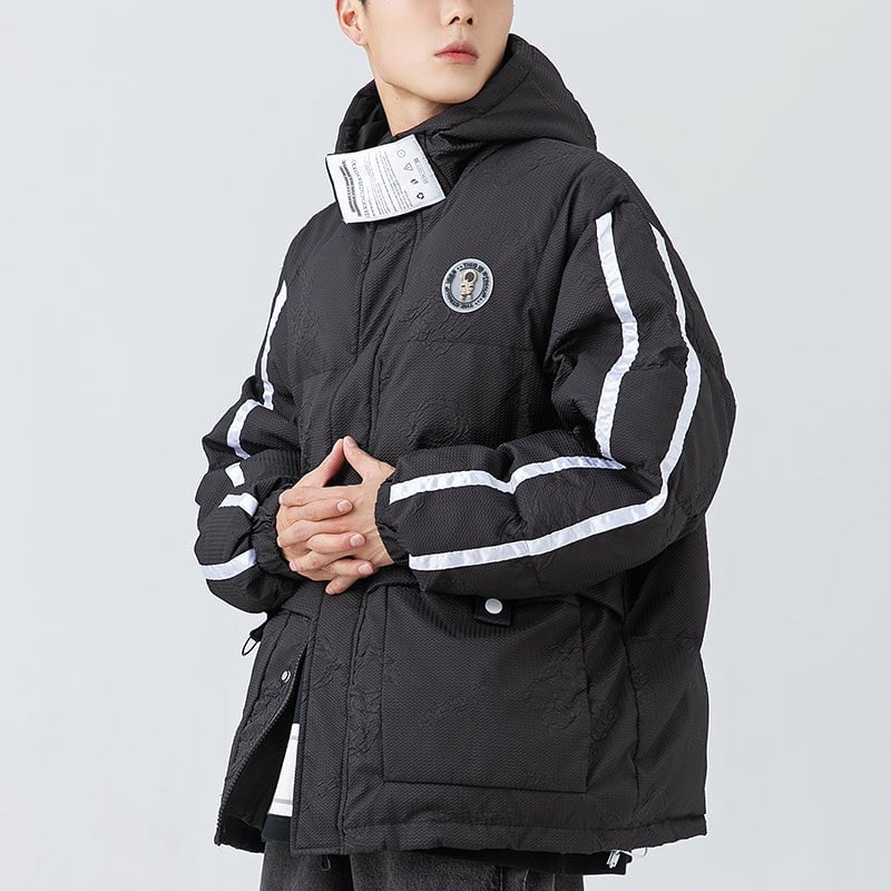 Hooded Winter Coat Astronaut Streetwear Brand Techwear Combat Tactical YUGEN THEORY
