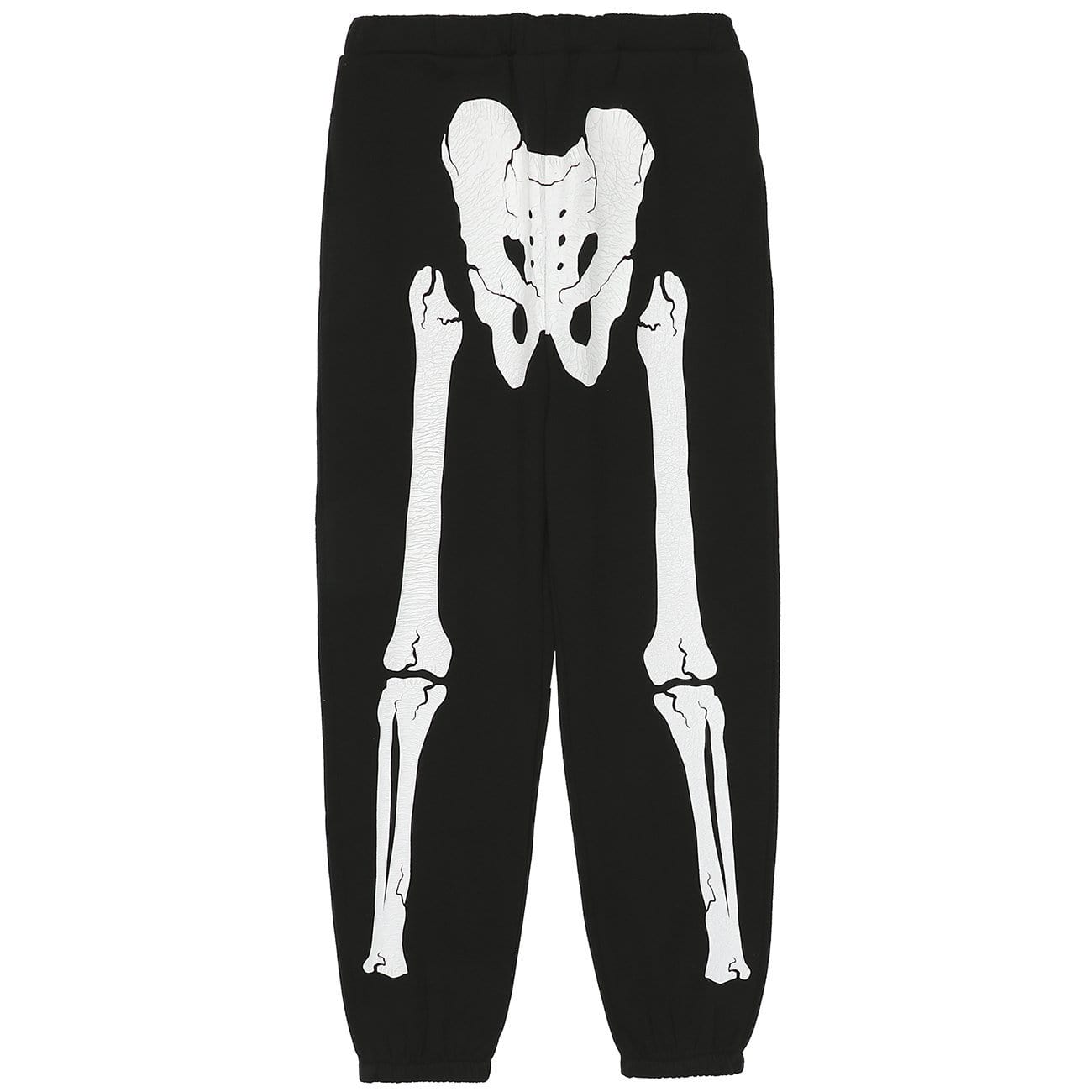 Human Skeleton Print Pants Streetwear Brand Techwear Combat Tactical YUGEN THEORY