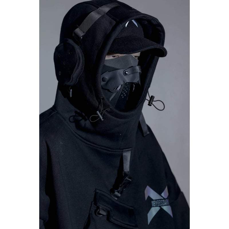 Hydra Techwear Hoodie Streetwear Brand Techwear Combat Tactical YUGEN THEORY