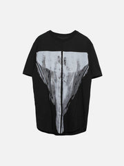 Inverted Triangle Graphic Tee Streetwear Brand Techwear Combat Tactical YUGEN THEORY