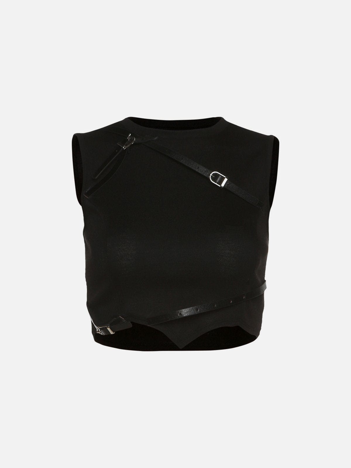 Irregular Belts Vest Streetwear Brand Techwear Combat Tactical YUGEN THEORY