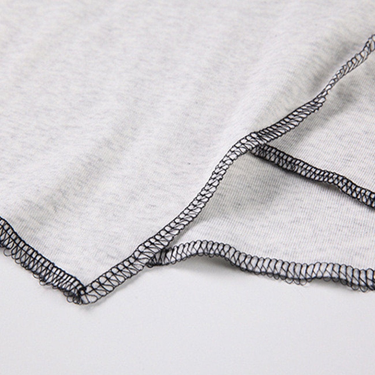 Irregular Open Thread Long Sleeve T Shirt Streetwear Brand Techwear Combat Tactical YUGEN THEORY
