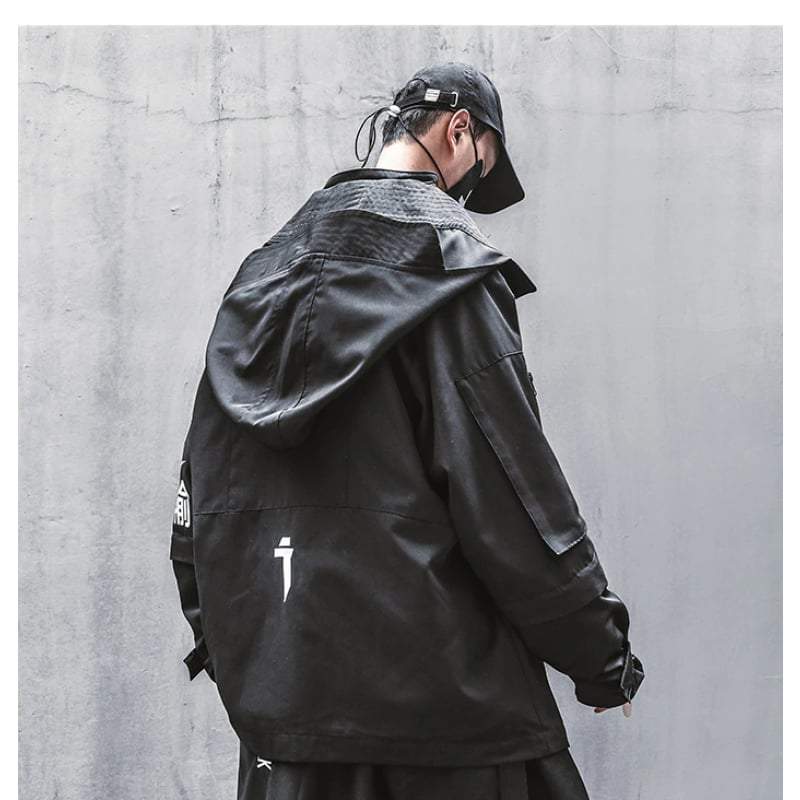 Japanese Cyberpunk Techwear Jacket Streetwear Brand Techwear Combat Tactical YUGEN THEORY