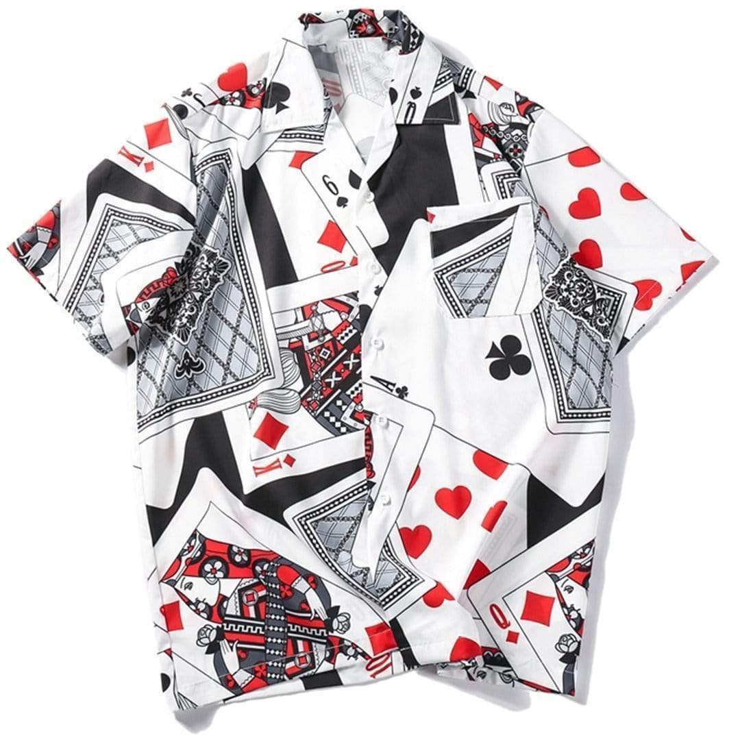 King of Cards Shirt Streetwear Brand Techwear Combat Tactical YUGEN THEORY
